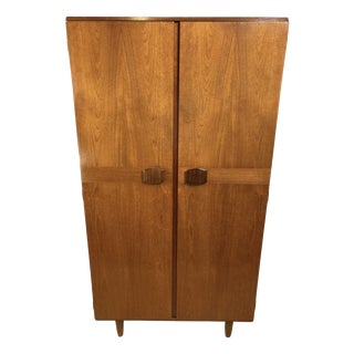 Vintage Teak Double Wardrobe from Stonehill, 1960s For Sale