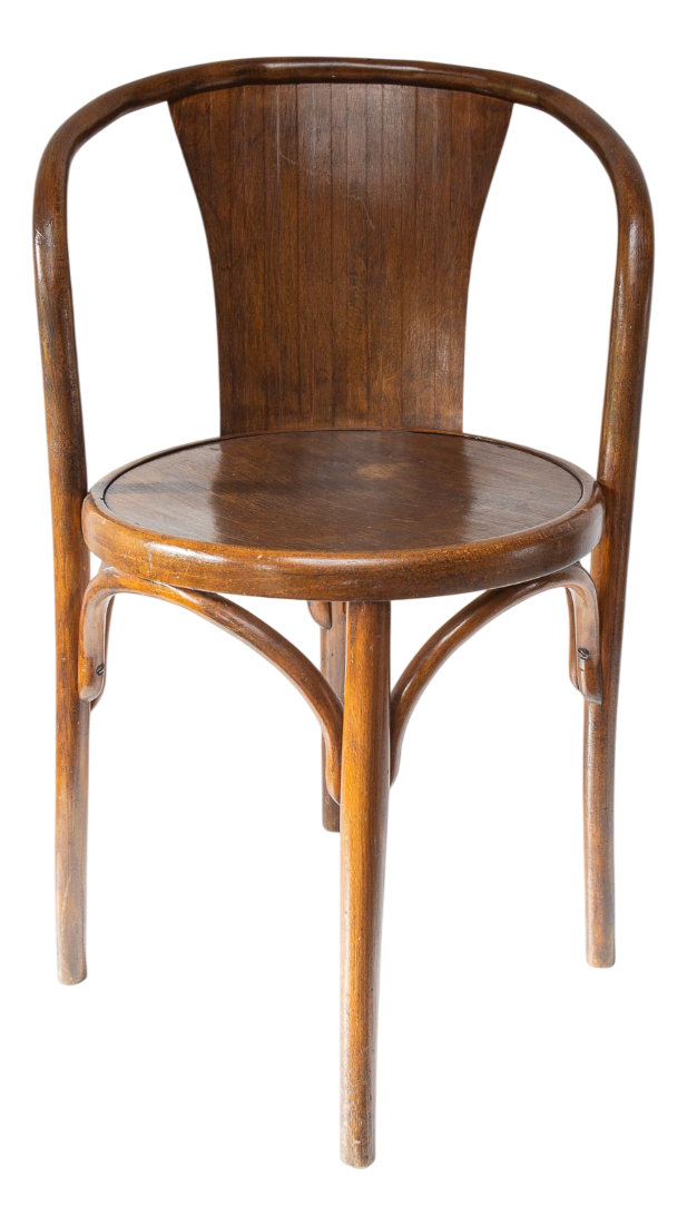 Bentwood E15 C Chair from Fischel, Former Czechoslovakia, 1920s