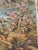 Large Vintage French Aubusson Jacquard Tapestry Pastoral Loves, 1960s For Sale - Image 13 of 18