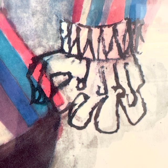 Printmaking Materials Ben Shahn Exhibition Promotional Poster, Circa 1962 For Sale - Image 7 of 15