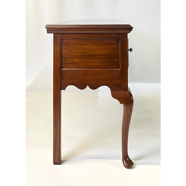 Vintage Henkel Harris Virginia Galleries Wild Black Cherry "Jamestown Colony" Buffet / Sideboard For Sale - Image 9 of 17
