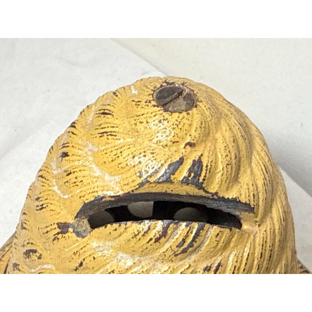 Figurative Antique Rare Early 1900's Industry Shall Be Rewarded Bee Hive Coin Still Bank For Sale - Image 3 of 13
