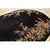 1930s Black Bamboo Floral Antique Chinese Art Deco Carpet 8'4" X 11'8" Wool Rug For Sale In New York - Image 6 of 9