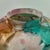 Green Mid-Century Murano Glass "Watercolor" Baluster Vase 1960s For Sale - Image 8 of 9