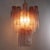 Mid-Century Modern Italian Chandelier in Pink Murano Glass, 1980s For Sale - Image 3 of 11