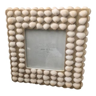 1980s Shell Photo Frame For Sale