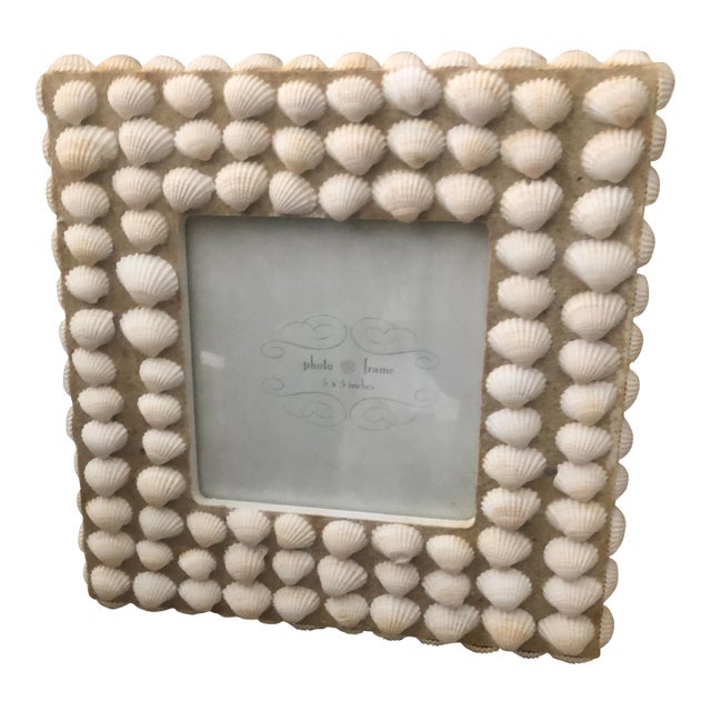 1980s Shell Photo Frame For Sale
