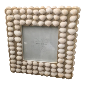 1980s Shell Photo Frame