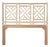 Chippendale Headboard Queen - Natural For Sale