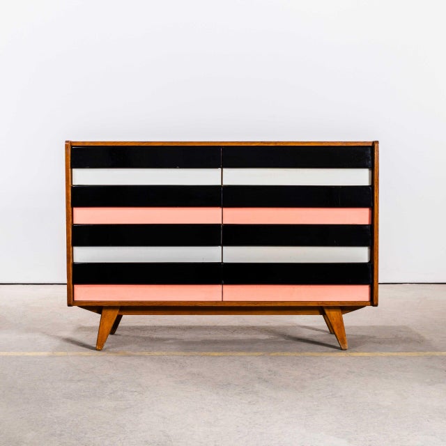 Double Drawer Cabinet by Jiri Jiroutek for Interieur Praha, 1950s For Sale - Image 11 of 11