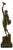 Pierre Le Faguays, Nude Woman with a Dove, 1930, Bronze & Marble For Sale