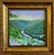 Textile New River Gorge at Dusk, Appalachian River Landscape, Original Framed Painting For Sale - Image 7 of 8