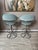 Vintage 1970s Mid Century MCM Tulip Style Chrome Swivel Bar Stools For Sale In Houston - Image 6 of 12