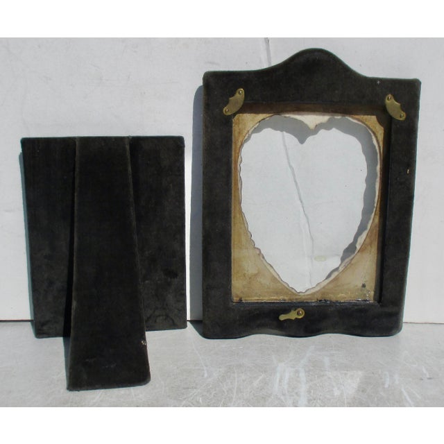Late 20th Century Sterling Silver Heart Window Frame For Sale - Image 5 of 8