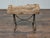 Wood Rustic Mid-Century Wooden Trough Accent Table on Custom Iron Base For Sale - Image 7 of 12