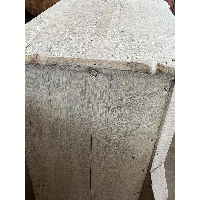 19th Century Dutch Bleached Oak Chest of Drawers For Sale - Image 5 of 18