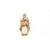 Gold Vintage 14k Yellow Gold, Opal & Diamond Figural Owl Pendant for a Necklace For Sale - Image 8 of 12