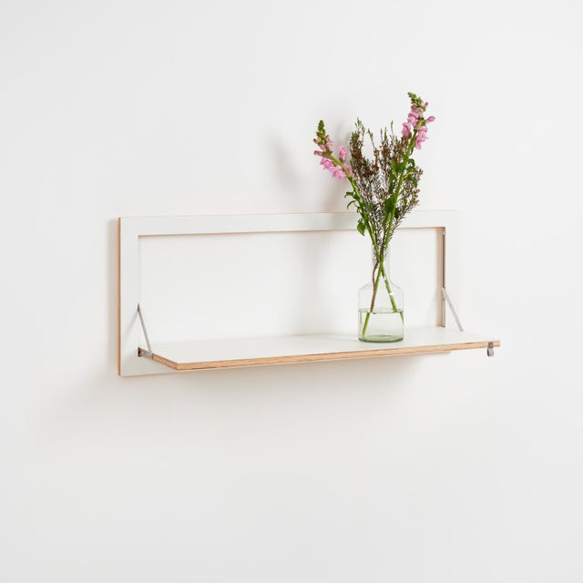Not Yet Made - Made To Order 100×40-1 Fläpps Shelf in White from Ambivalenz For Sale - Image 5 of 5