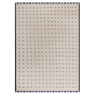 Modern Swedish Flat Weave Wool Rug by Doris Leslie Blau For Sale