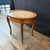 Brown Antique French Louis XV Marquetry Oval Marble Top Coffee Table For Sale - Image 8 of 10