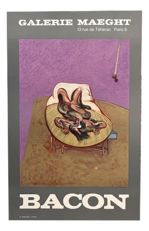 Francis Bacon Lithographic Poster, 1966