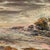 Early 21st Century Grey Sea by Sparky LeBold | Oil Painting of a turbulent sea with rocky shorelines For Sale - Image 5 of 5