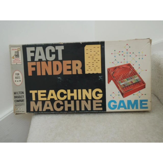 1962 Fact Finder Teaching Machine Game MB Board Game For Sale - Image 13 of 13