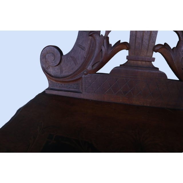 Antique Swiss 19th Century Black Forest Hunting Arm Chair For Sale - Image 10 of 18