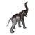 Leather Elephant Sculpture, 1950, Leather and Wood For Sale - Image 4 of 7