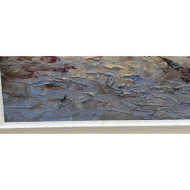 A very pretty harbor view by the artist Eugène Delestre (1862-1919) Height (excluding frame): 60 cm Width (excluding...
