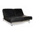 Damier Leather Two-Seater Black Sofa from Edra For Sale - Image 12 of 18
