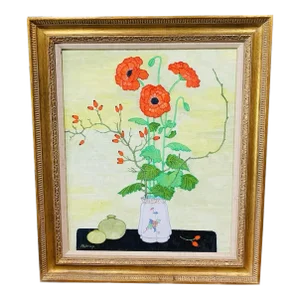 Australian Frederic Arthur Jessup Botanical Signed in Pigment (Active 1920-2007)