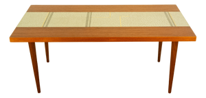 Coffee Table in Teak with Mosaic, 1960s
