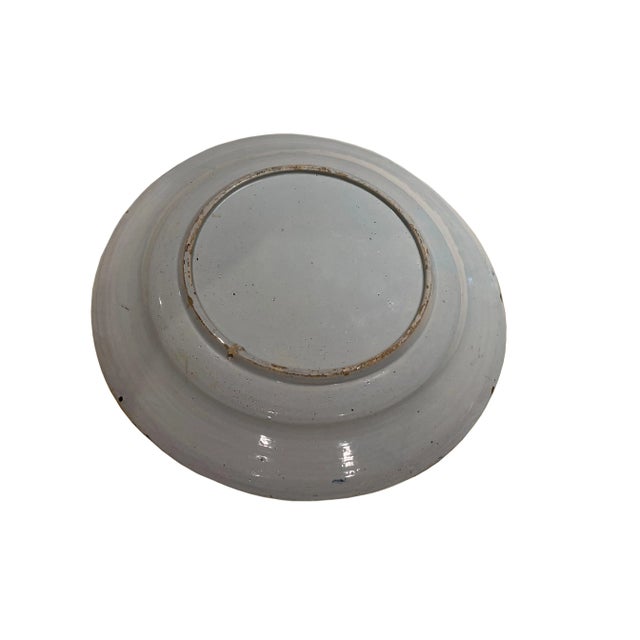 Delft 18th Century Delft Charger For Sale - Image 4 of 5