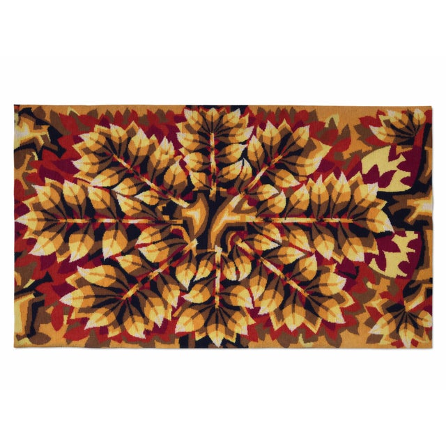French Mid-Century Modern Wool Tapestry by Jean-Claude Bissery For Sale - Image 4 of 14