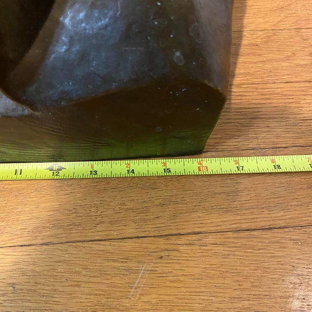 Late 19th Century Antique Bronze Bust of William Sargent Ladd 1890 by Olin Levi Warner For Sale - Image 5 of 12