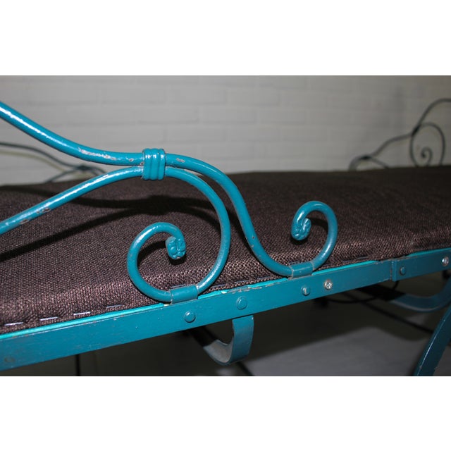 Foldable Metal Daybed, 1950s For Sale - Image 15 of 17