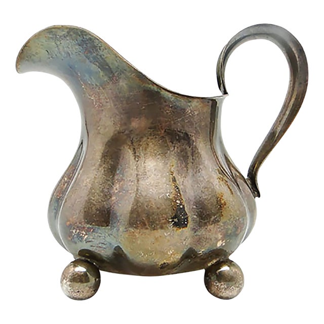 Art Nouveau Silver Milk Jug, Sweden, 1930s For Sale