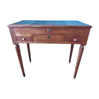 French Solid Cherry Console Table, 1770s For Sale