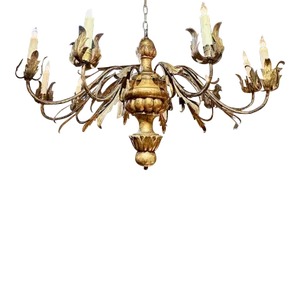 Italian Giltwood Chandelier