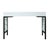 Wood Tiffany Writing Desk - Light Blue For Sale - Image 7 of 9