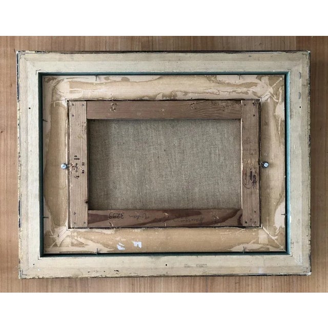 Pierre Barthélémy, Hameau, vallée de Merlan, 1928, Oil on Canvas, Framed For Sale - Image 8 of 9