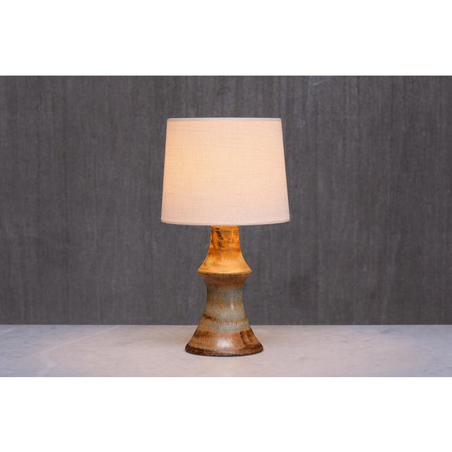 Swedish Ceramic Table Lamp by Bruno Karlsson, 1960s For Sale - Image 10 of 12