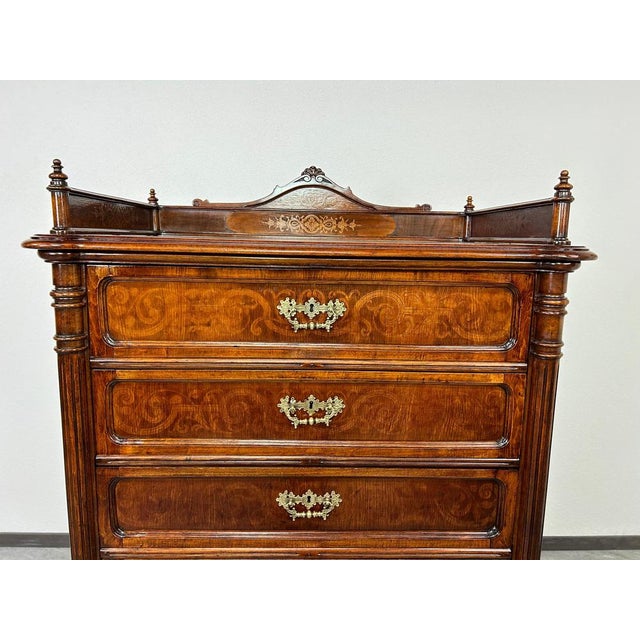 Jugendstil Chest of Drawers by Jacob & Josef Kohn, 1890s For Sale - Image 4 of 15