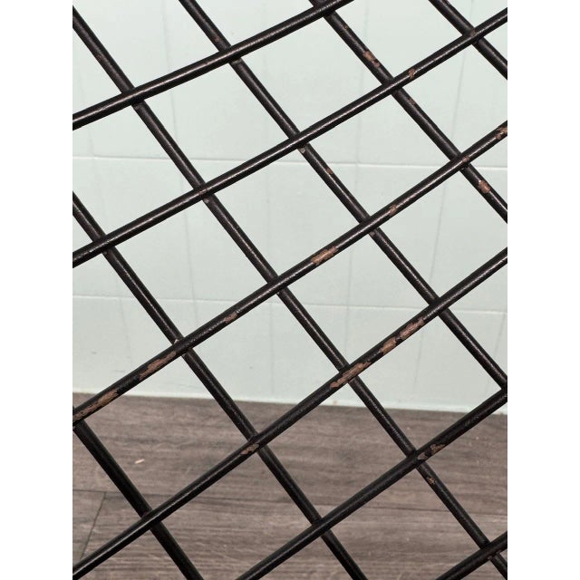 Black Metal Armchair in the style of Harry Bertoia for Knoll Inc. / Knoll International, 1970s For Sale - Image 17 of 18