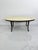 Oval Coffee Table with Marble Top, 1950s For Sale - Image 13 of 13