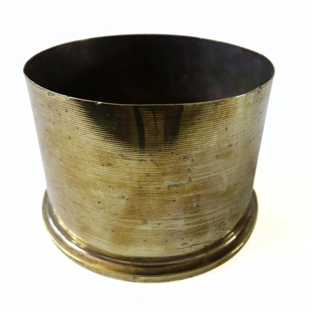 Vintage Small Grenade Case with Original Engravings from C.P.R., 1916 For Sale - Image 3 of 6