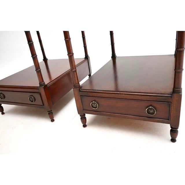 Antique Georgian Side Tables, 1930s, Set of 2 For Sale - Image 9 of 11