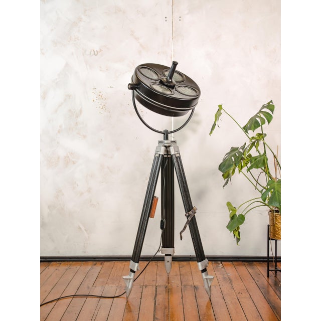 Vintage Four-Lens Floor Lamp from Hanau, 1960s For Sale - Image 13 of 18