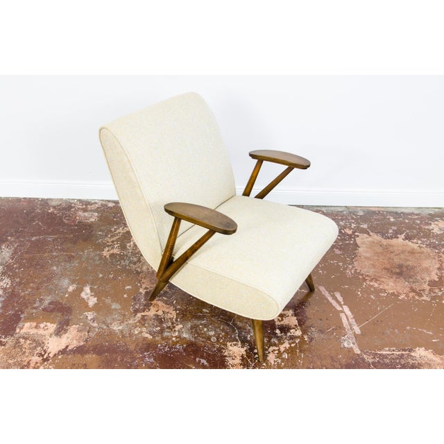 Mid-Century Modern Model 300-110 Lounge Chair from GFM, Poland, 1960s For Sale - Image 10 of 18